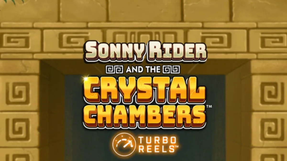 Giao diện trò chơi slot Sonny Rider & The Crystal Chambers với các biểu tượng khảo cổ và rừng rậm Aztec.